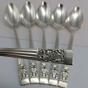 8X Tbsp Oneida CORONATION Silverplate Table Spoons Flatware